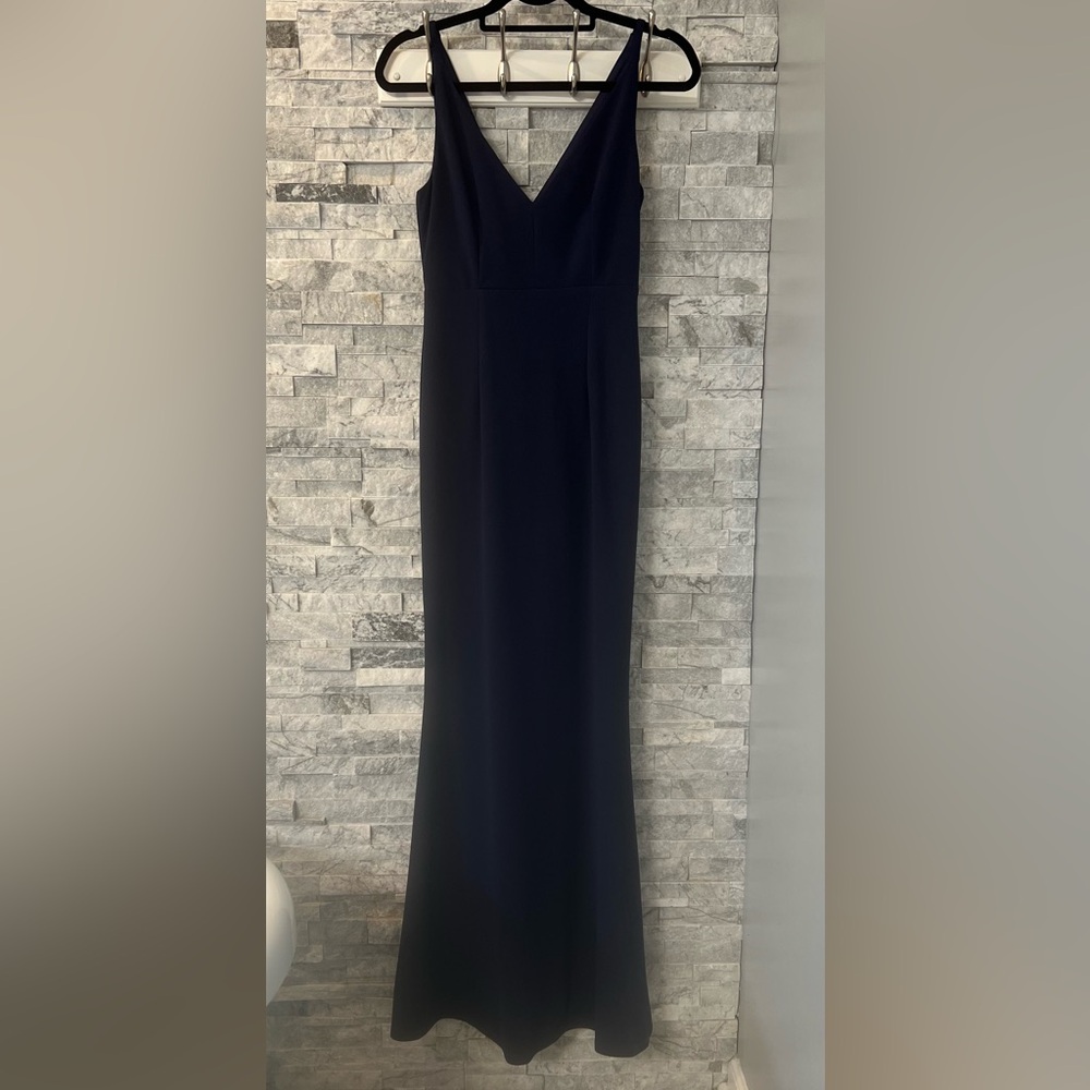 Navy Blue Maxi Dress by Lulus Sz S